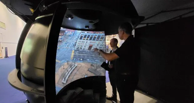 Cobra Simulation Standardises on Scalable for Immersive Dome Training
