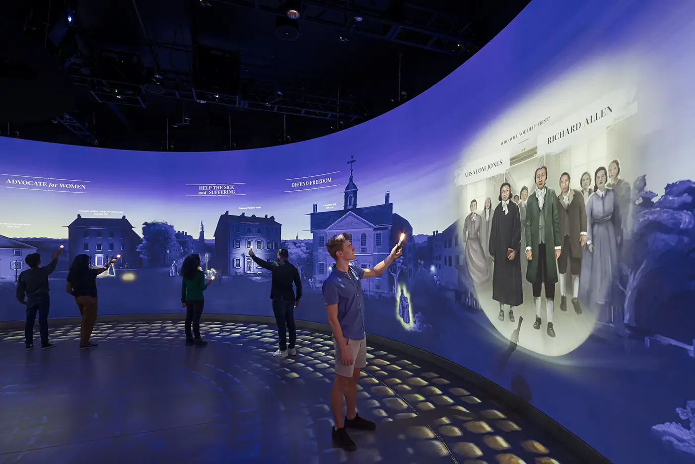 Scalable Display Technologies Illuminates American History at Faith & Liberty Discovery Center