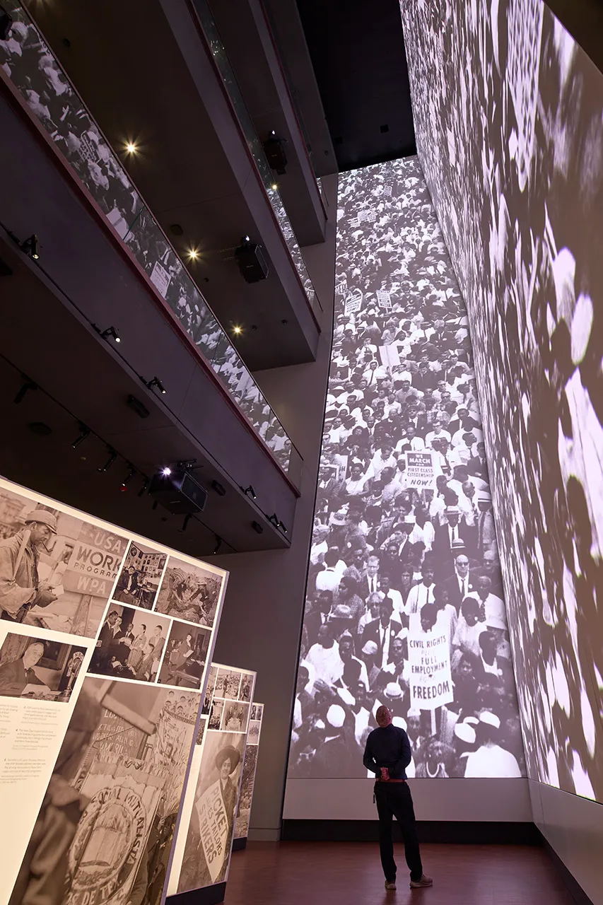 Calibrating a Four-Story Projection Canvas at the Obama Presidential Center — image 1
